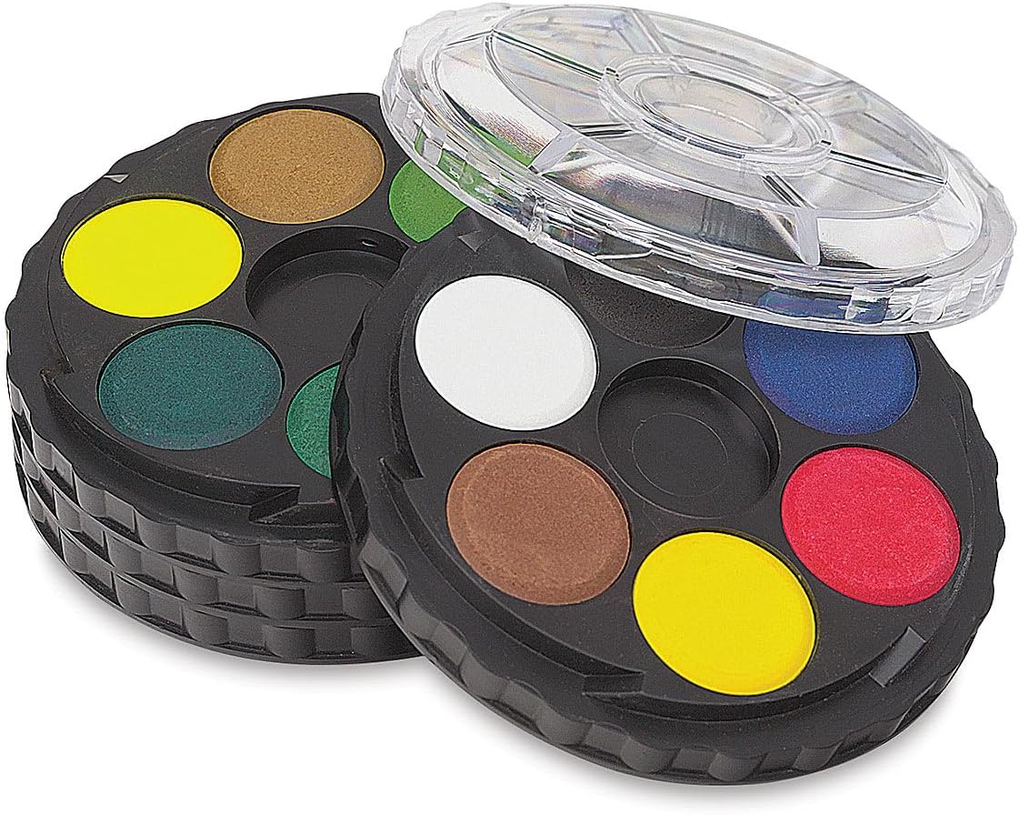 KOHINOOR WATERCOLOR WHEEL CARDED SET