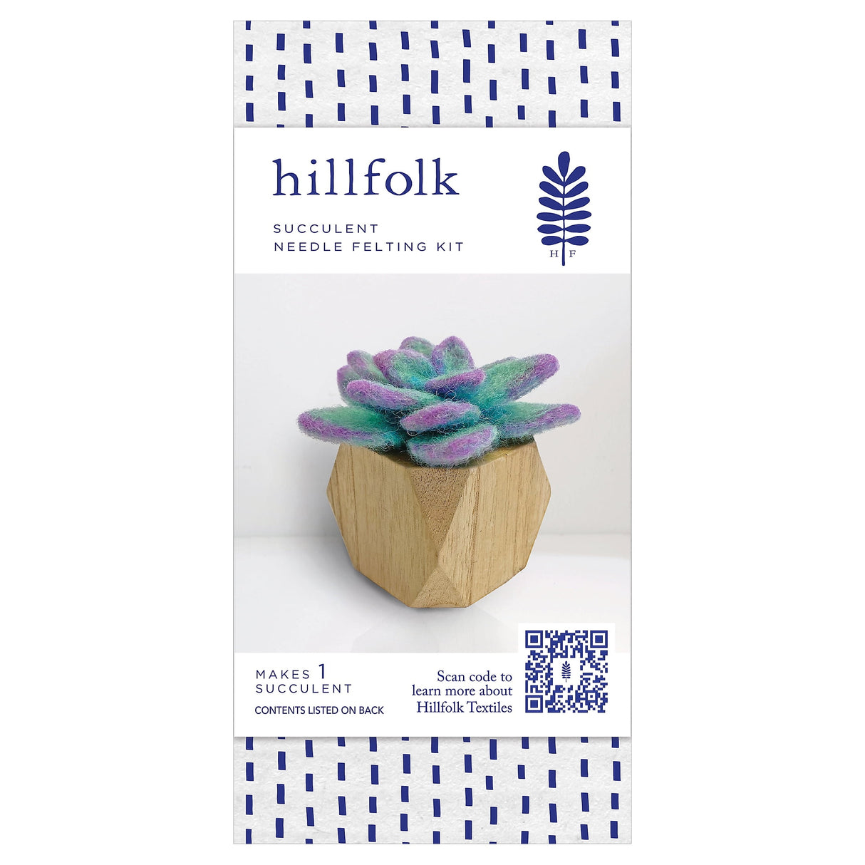 Dimensions Needle Felting Kit 3.25"X3.5"-Succulent