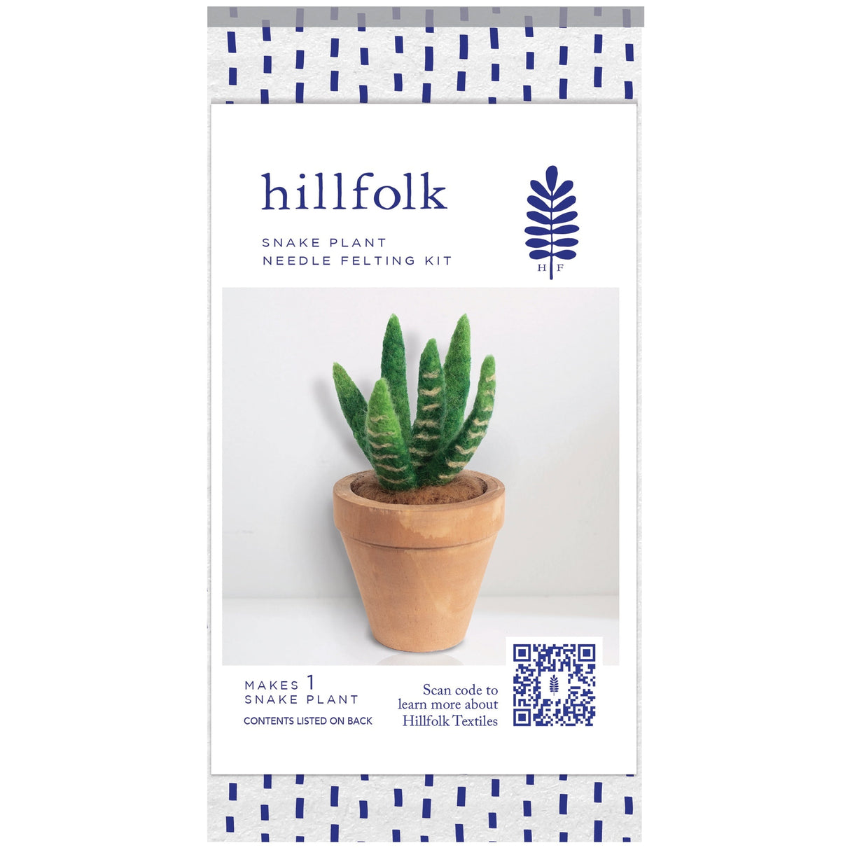 Dimensions Needle Felting Kit 2.75"X4.75" -Snake Plant