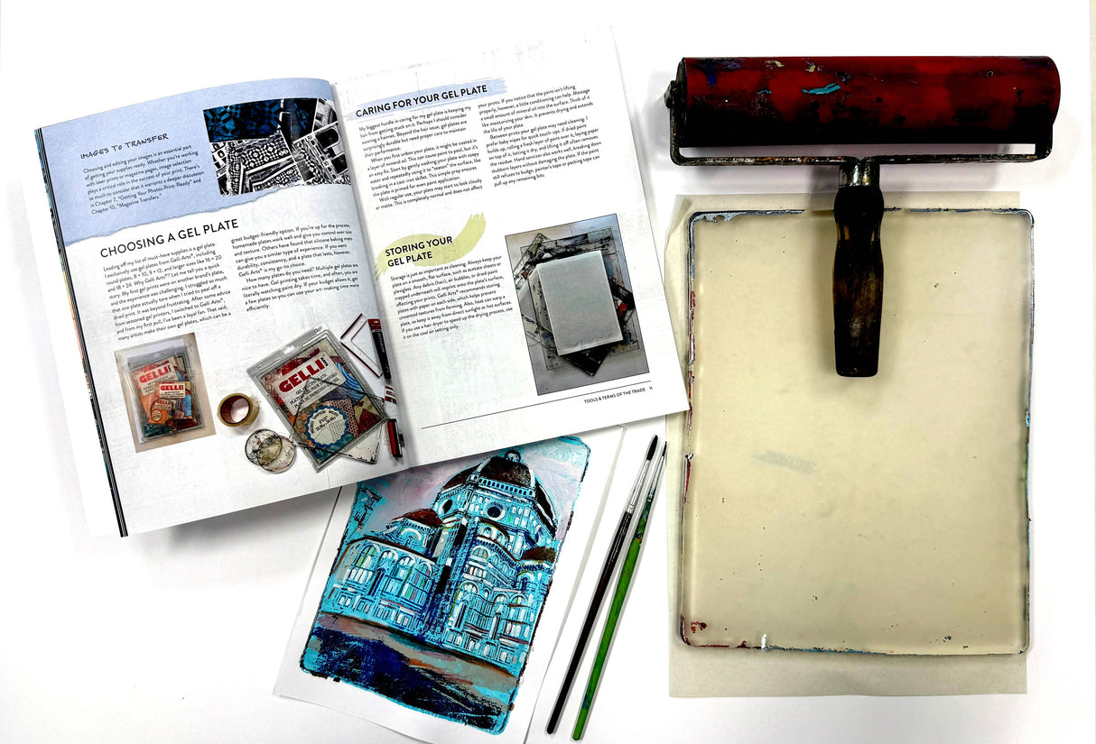 GELLI ARTS® PRINTMAKERS HANDBOOK by Jessica Russo Scherr