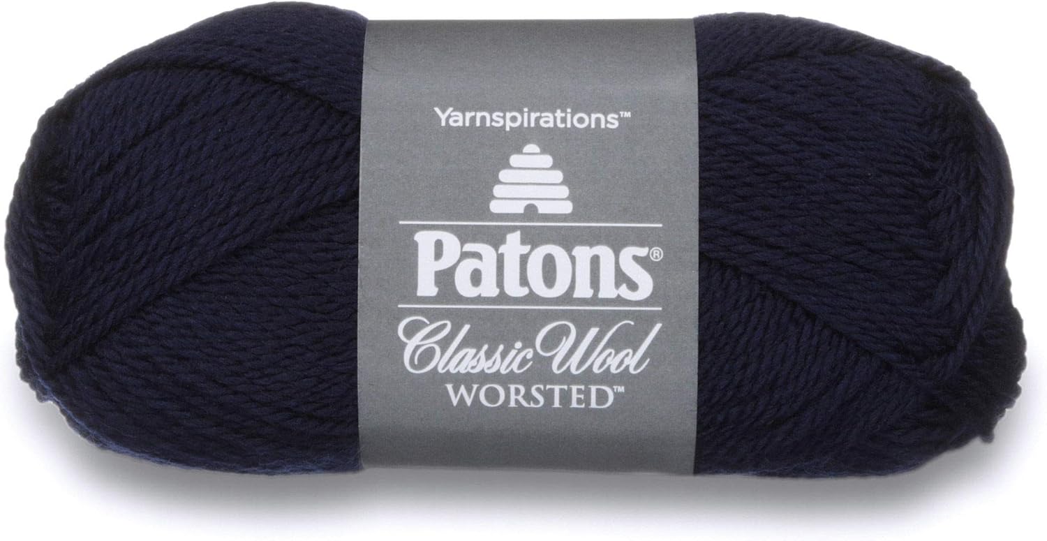 Patons Classic Wool Yarn-Navy