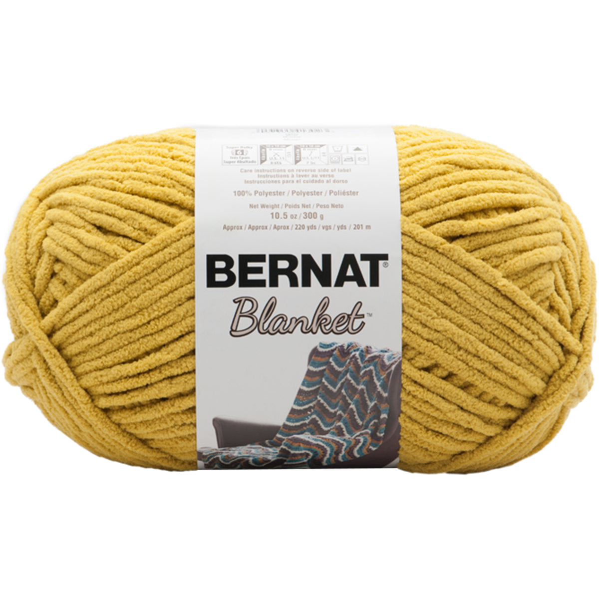 Bernat Blanket Big Ball Yarn-Moss-Coastal Collection