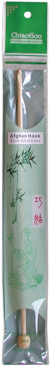 ChiaoGoo Bamboo Crochet Hook 6"-Size G6/4mm