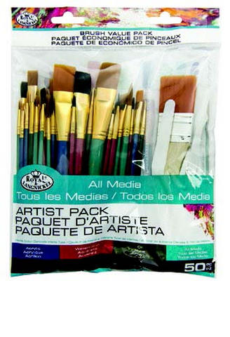 50 Piece Super Value Pack Brush Set