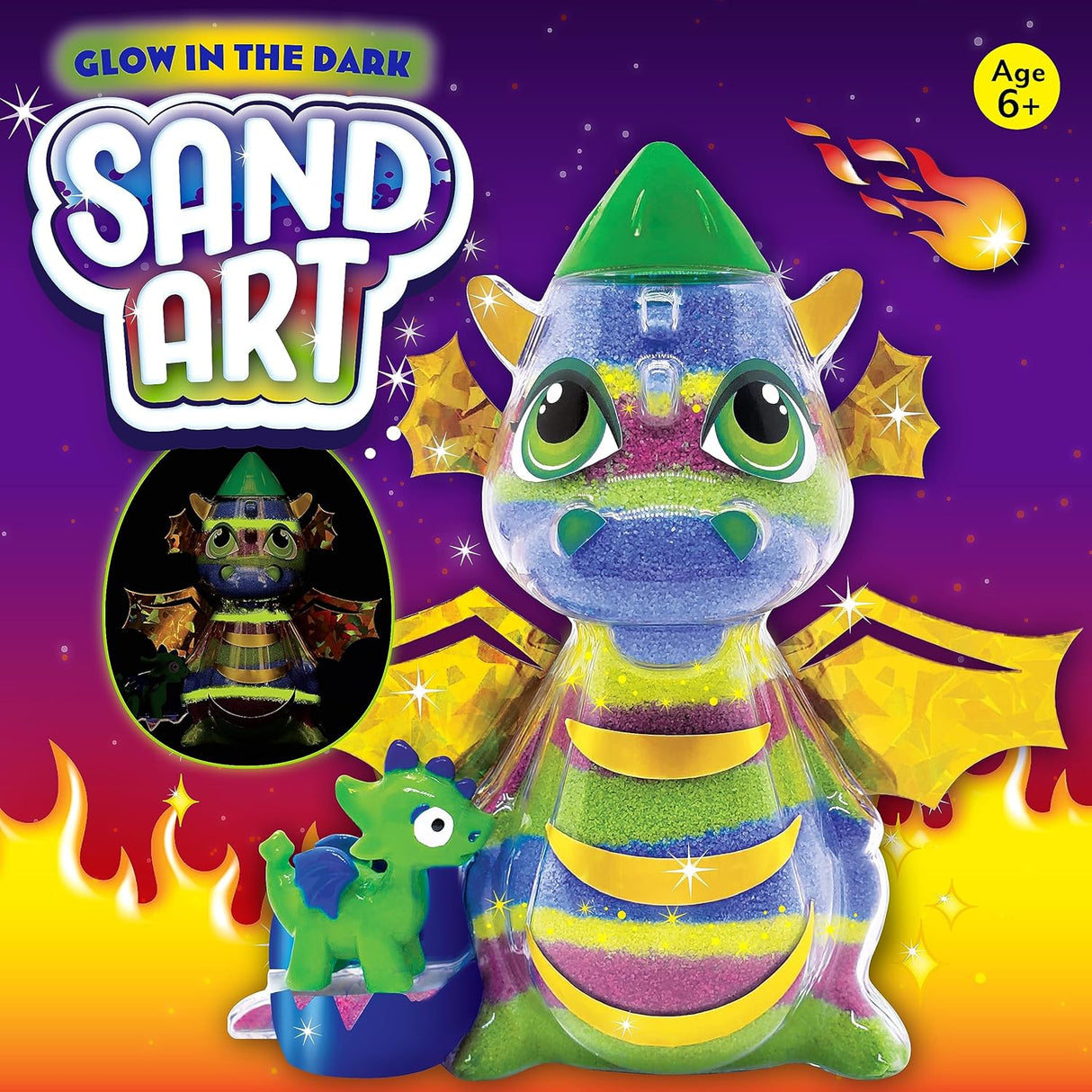 Creativity for Kids Sand Art Kit: Dragon