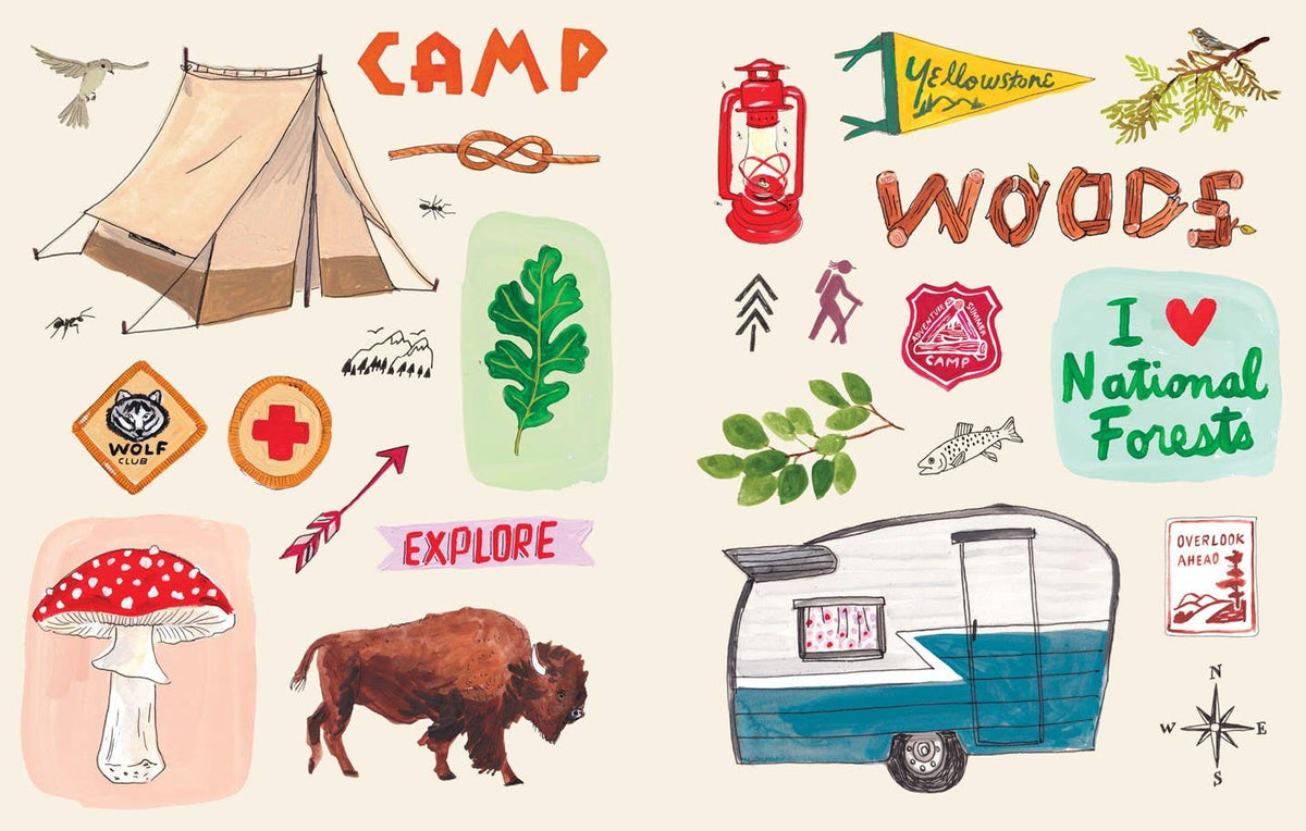 The Eclectic World of Julia Rothman Sticker Book