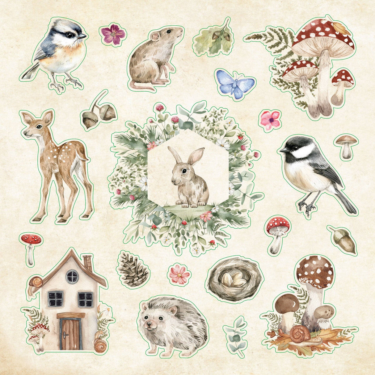 Enchanted Forest Sticker Book