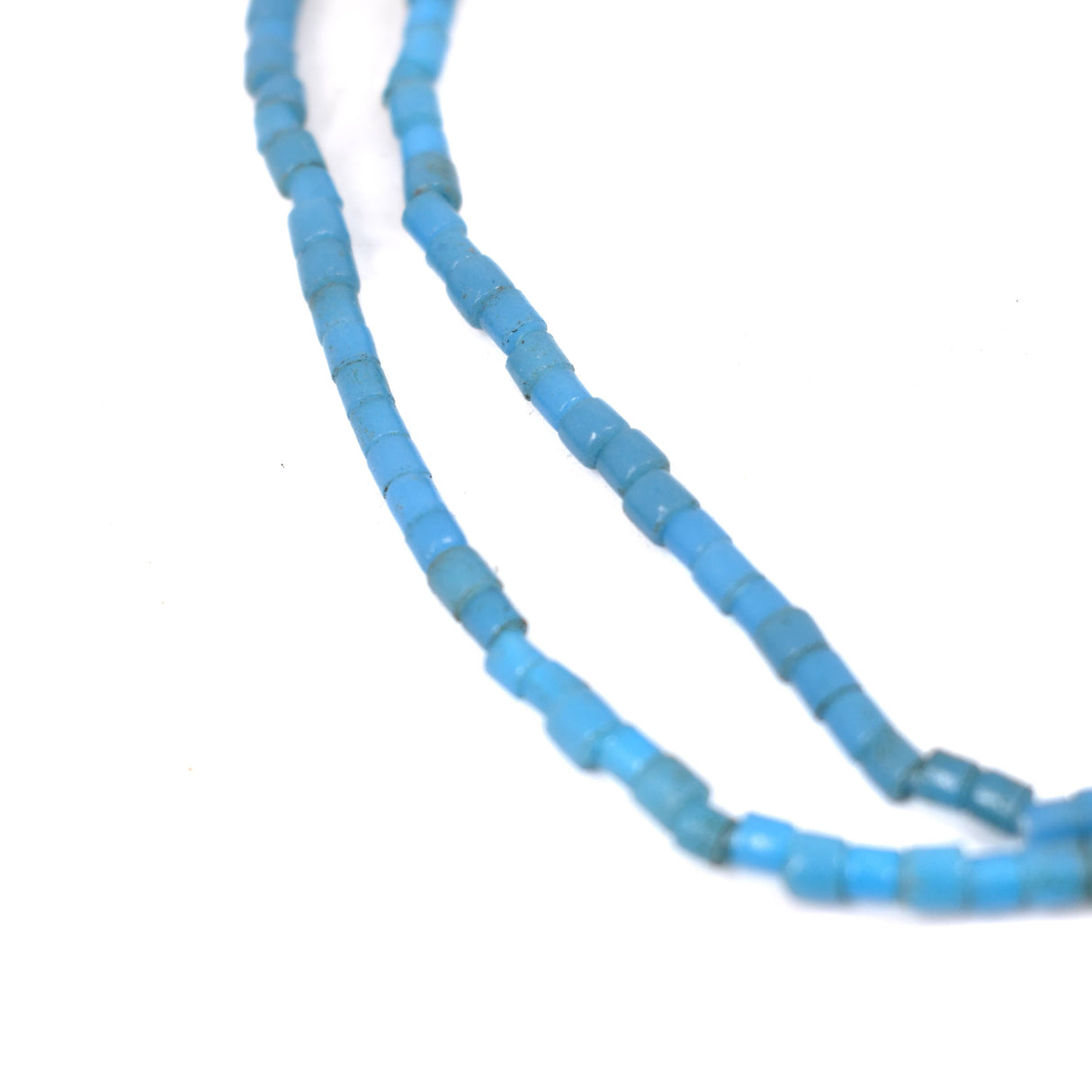 Blue Tile Trade Beads