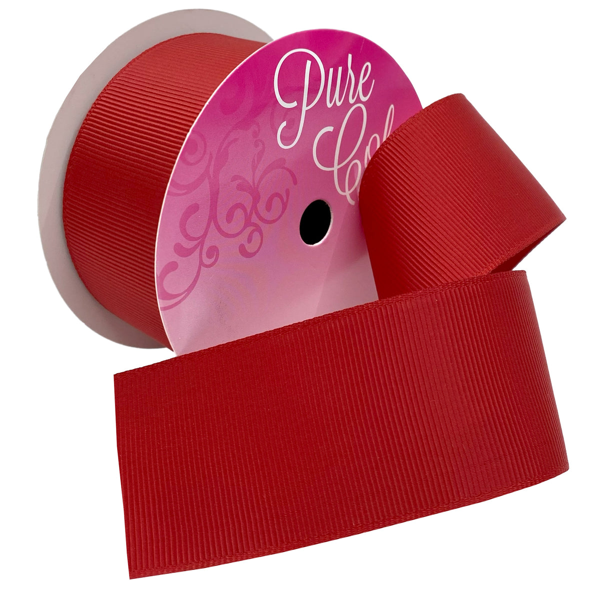 Morex Ribbon Grosgrain 1.5"X4yd-Red