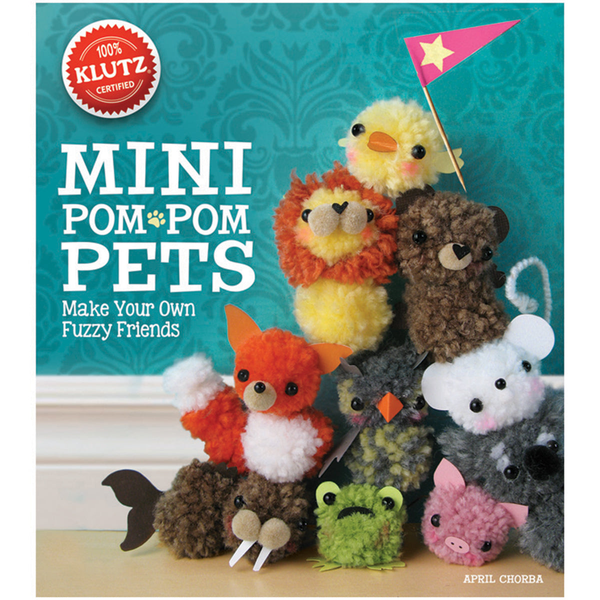Klutz Mini Pom Pom Pets Book Kit