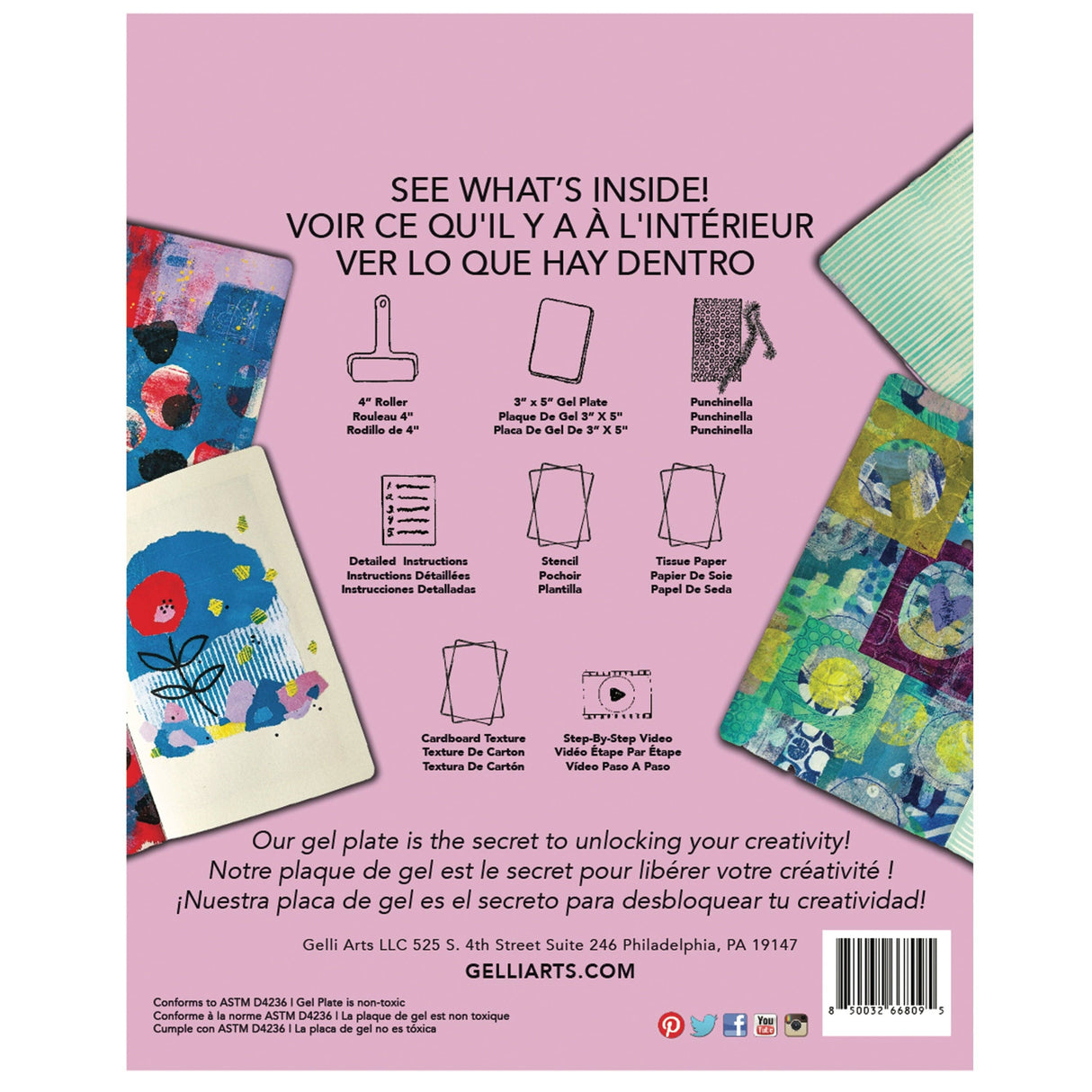 IT'S NEW!!!! GELLI ARTS JOURNAL KIT