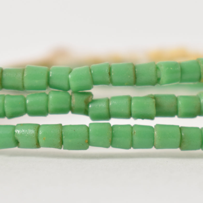 Green Tile Beads