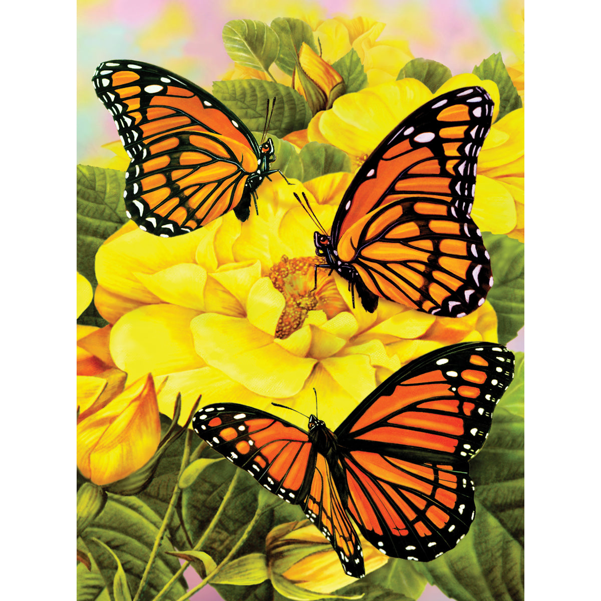 Royal & Langnickel(R) Small Paint By Number Kit 8.75"X11.75"-Majestic Monarchs