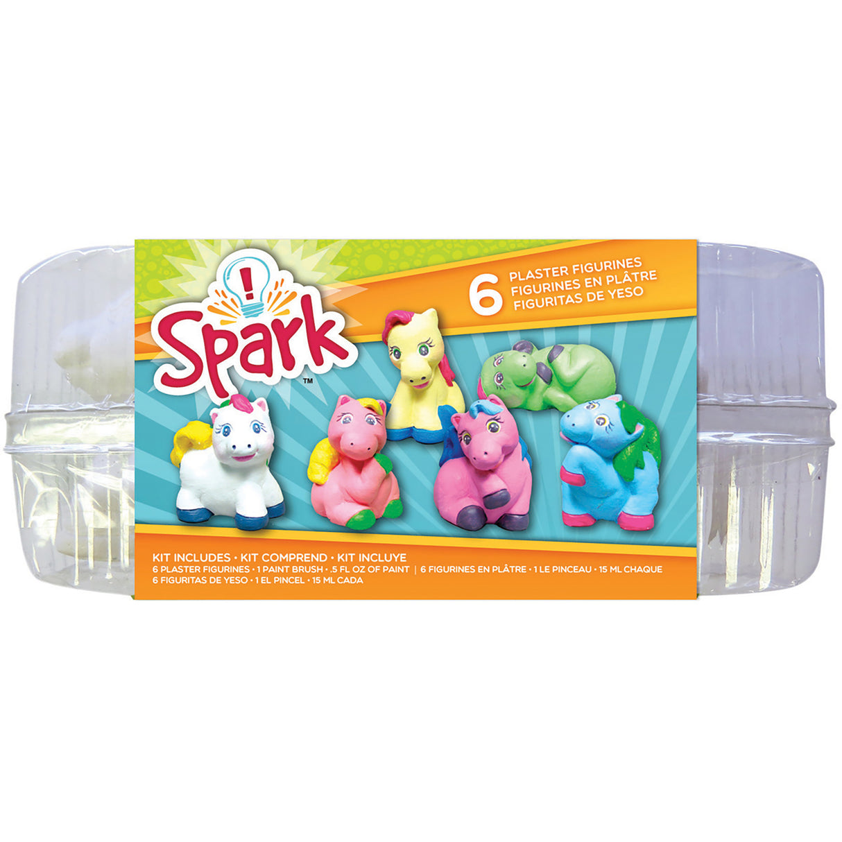 Colorbok Spark Plaster Value Pack-Ponies