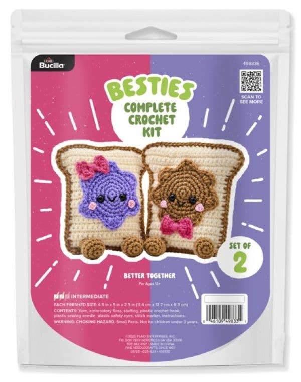 Bucilla ® Amigurumi Crochet Kit - Better Together 5"