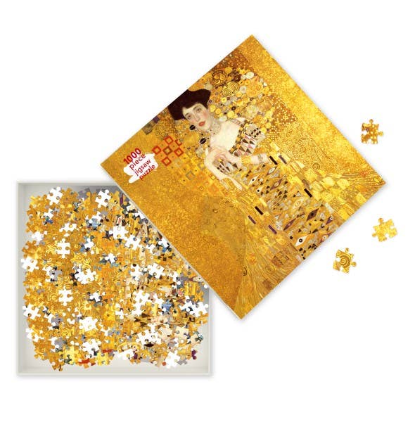 Gustav Klimt: Adele Bloch-Bauer 1000 Piece Jigsaw Puzzle