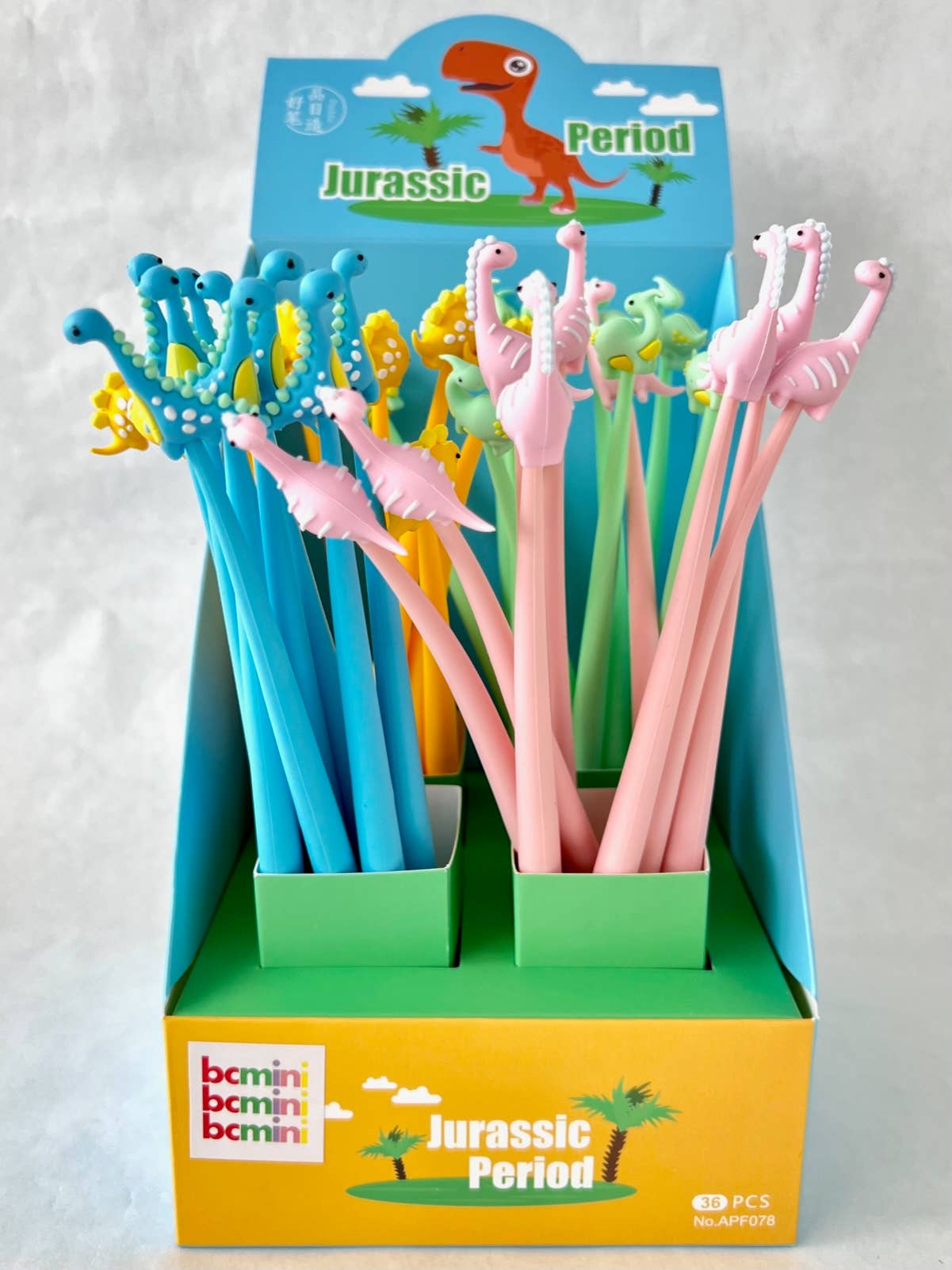 BC Mini Jurassic Dinosaur Wiggle Gel Pen
