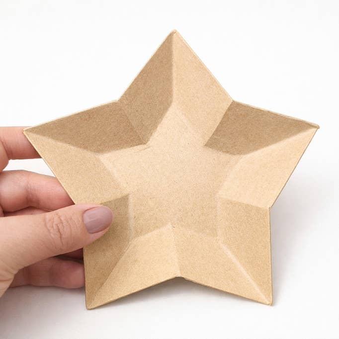 Paper Mache Star Tray - Select Size