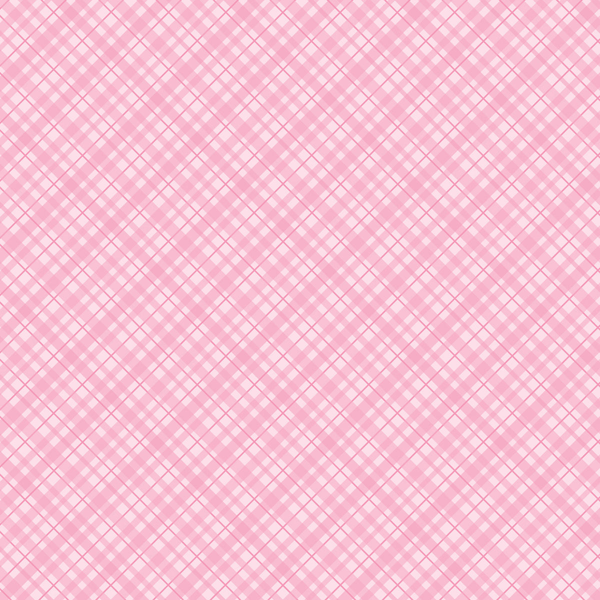 Core'dinations Core Basics Patterned Cardstock 12"X12"-Light Pink Plaid