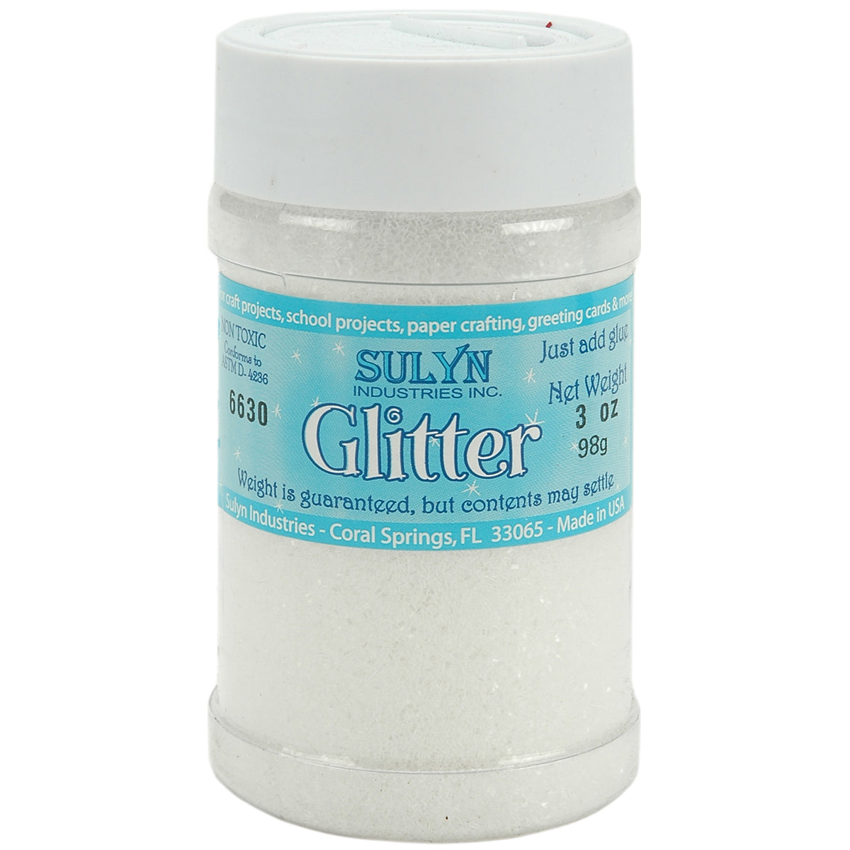 Sulyn Glitter 4oz-Crystal