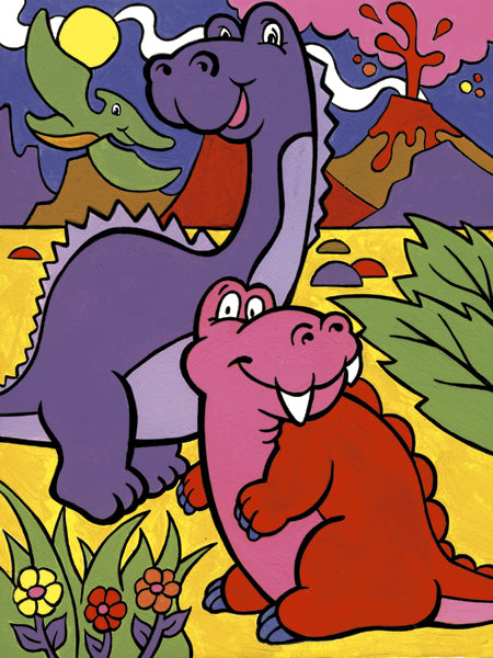 Royal & Langnickel My First Paint By Number Kit 8.75X11.375"-Dinosaurs