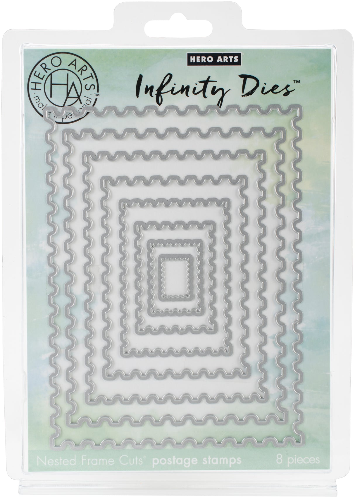 Hero Arts Infinity Dies-Nesting Postage Stamps