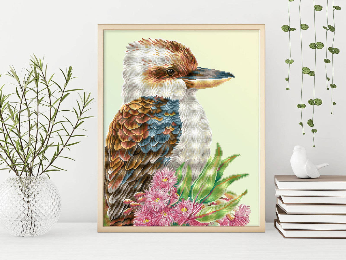Kookaburra & Gum Blossom
