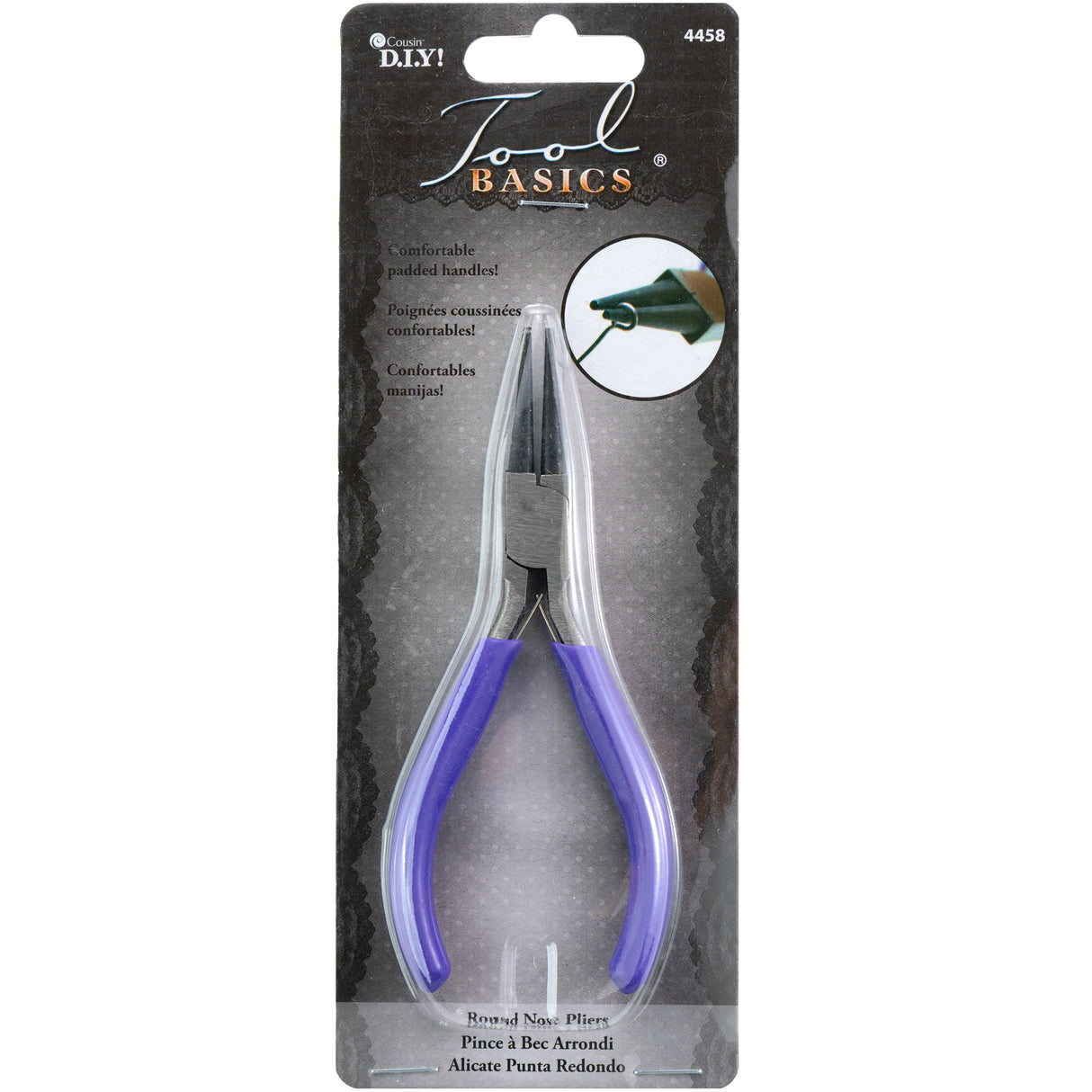 CousinDIY Tool Basics Round Nose Pliers-4.5"