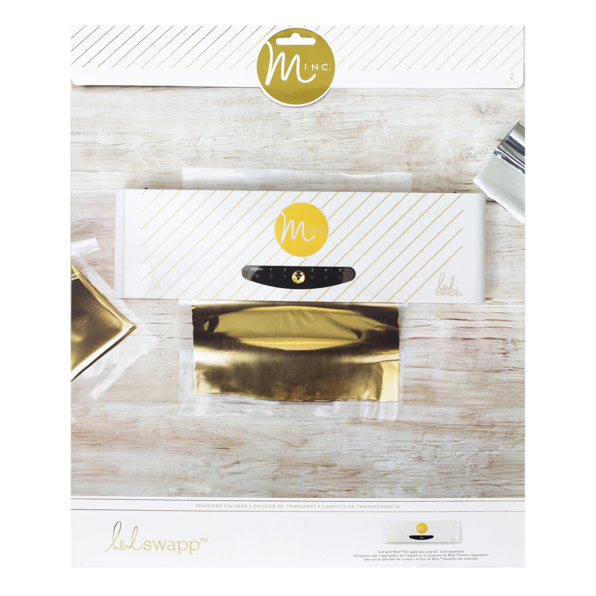 We R Minc Transfer Folders 2/Pkg-6.25"X12" & 12.25"X14"