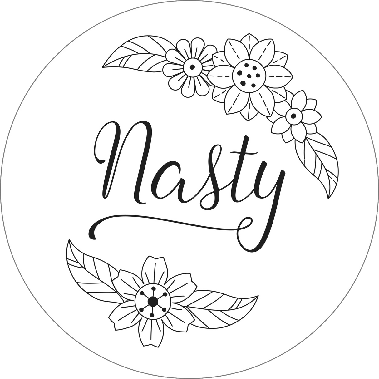 Snarky Embroidery Pattern Transfers