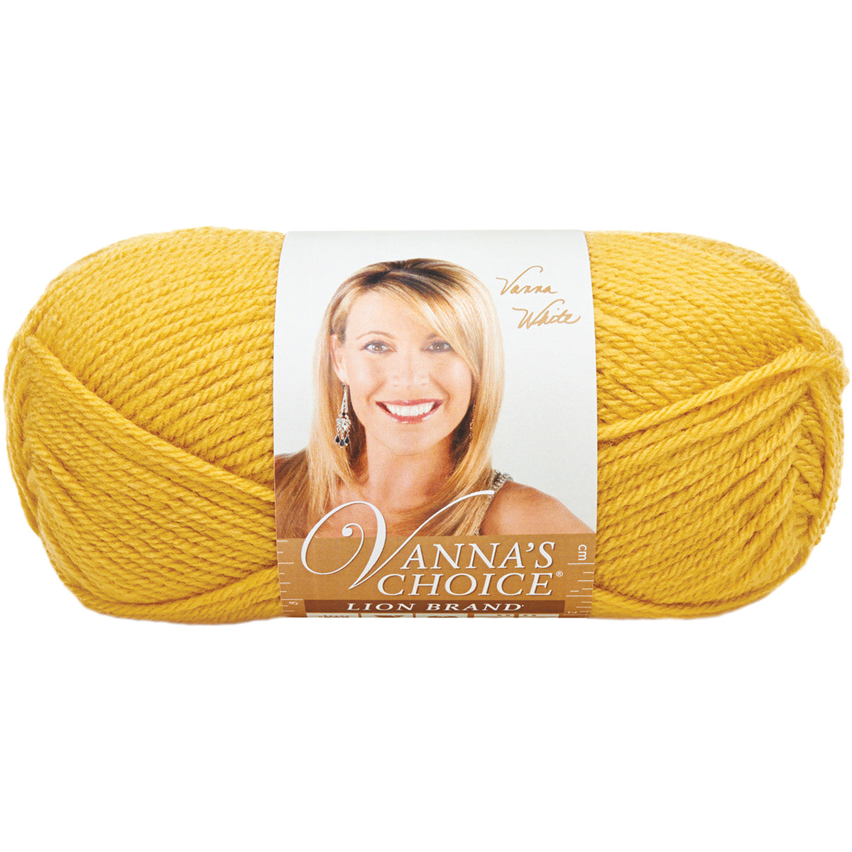 Lion Brand Vanna's Choice Yarn-Mustard