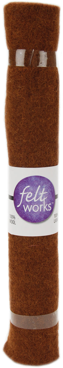 Dimensions Feltworks Felt Roll 12"X12"-Nutmeg
