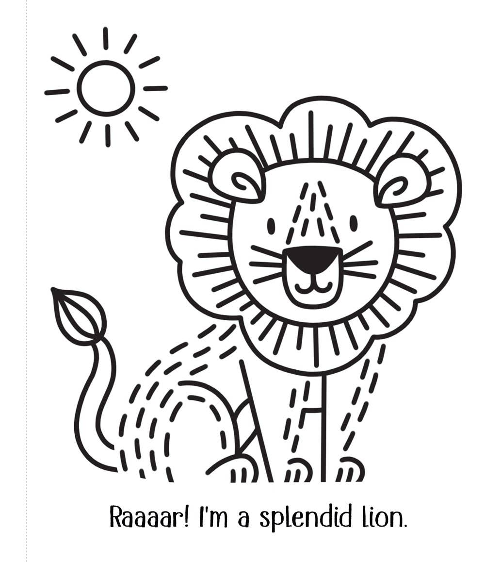 First Magic Painting Zoo : Usborne