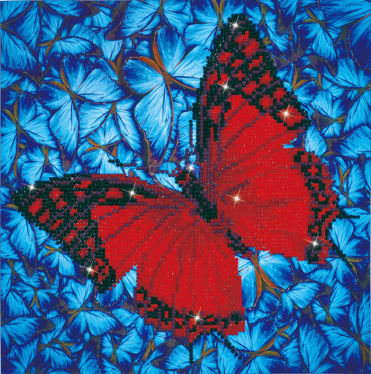 Flutter by Red (Framed)