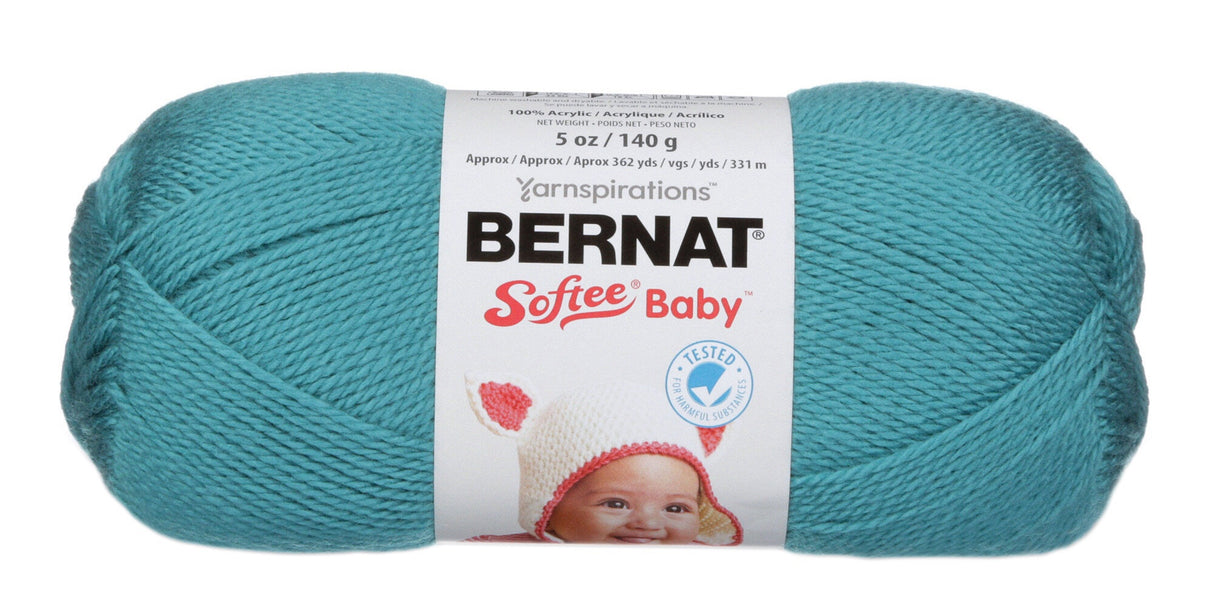 Bernat Softee Baby Yarn - Solids-Aqua