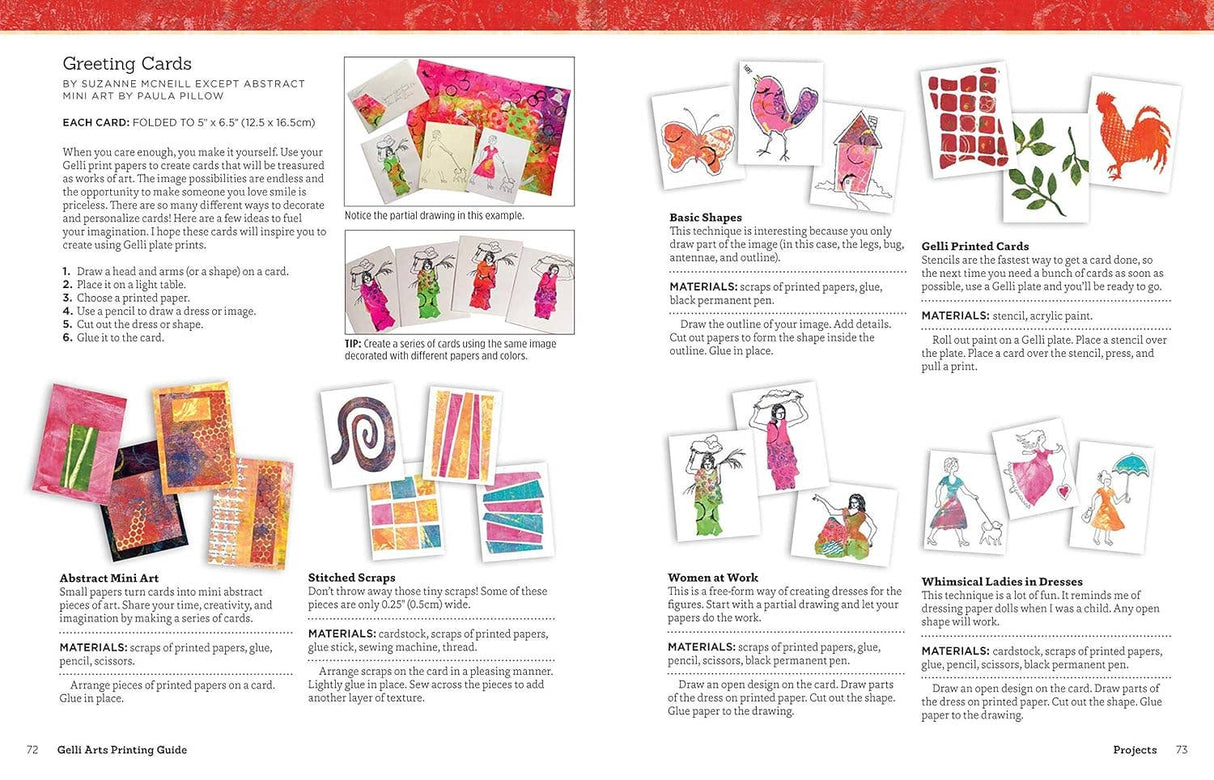 Gelli Arts® Printing Guide - Printing Without a Press