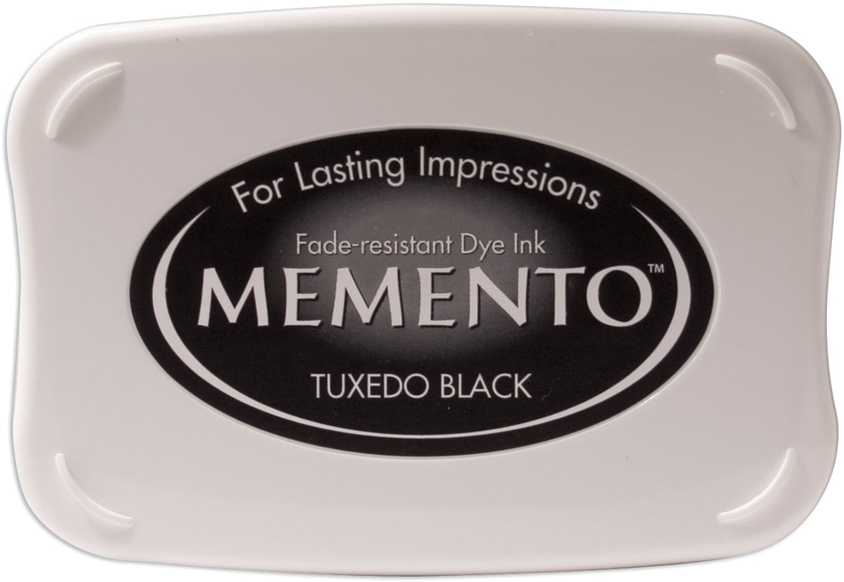 Memento Dye Ink Pad-Tuxedo Black
