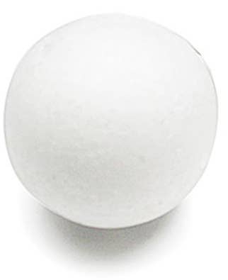 High-Density White Polystyrene Craft Foam Balls
