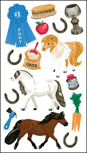 Sticko Stickers-Pony Show
