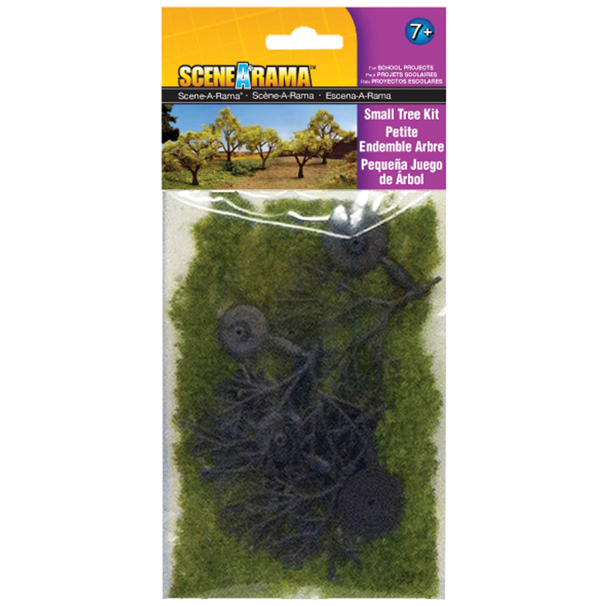 SceneARama Tree Kit 1.25" To 3" 5/Pkg-Small