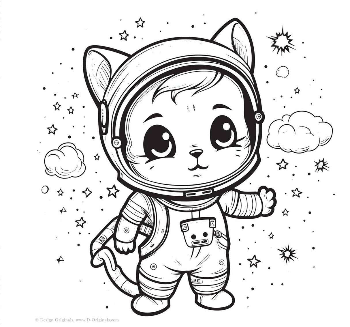 Adorable Chibi World Coloring Book