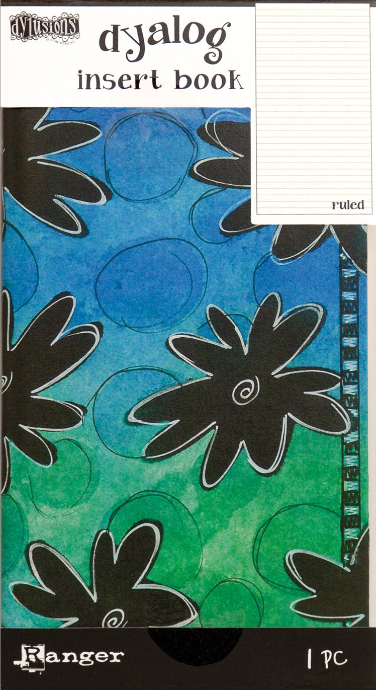 Dyan Reaveley's Dylusions Dyalog Insert Book 4.375"X8.25"-Ruled #2