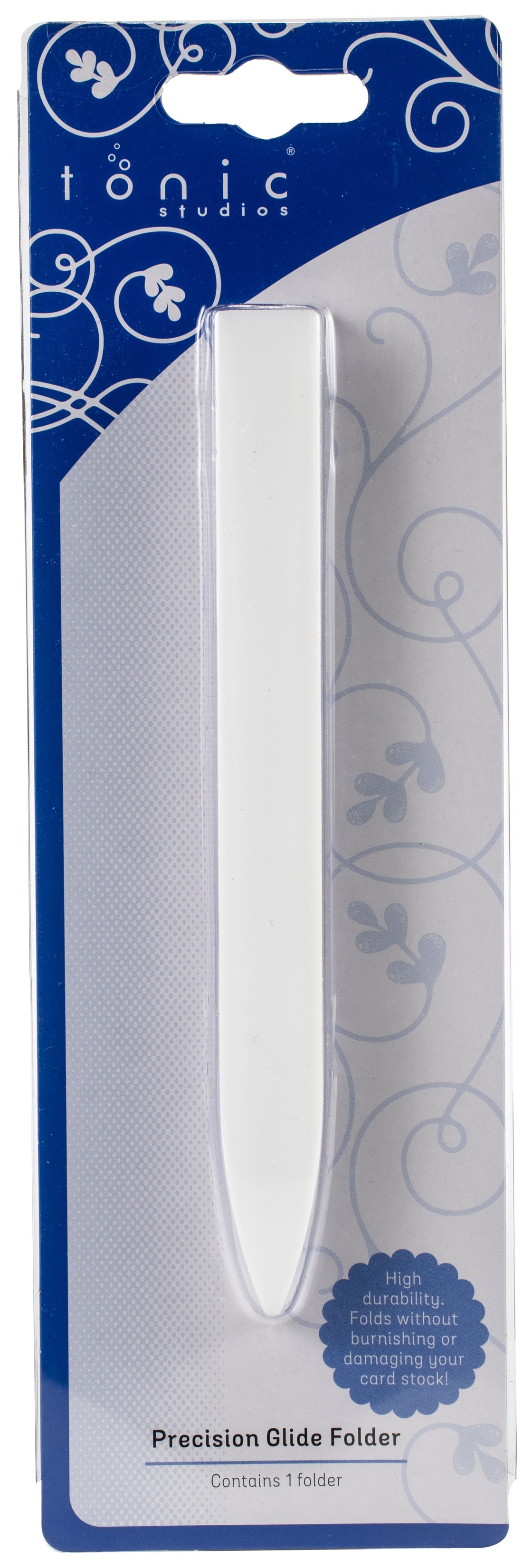 Tonic Studios Precision Glide Teflon Folder Bone Folder-White
