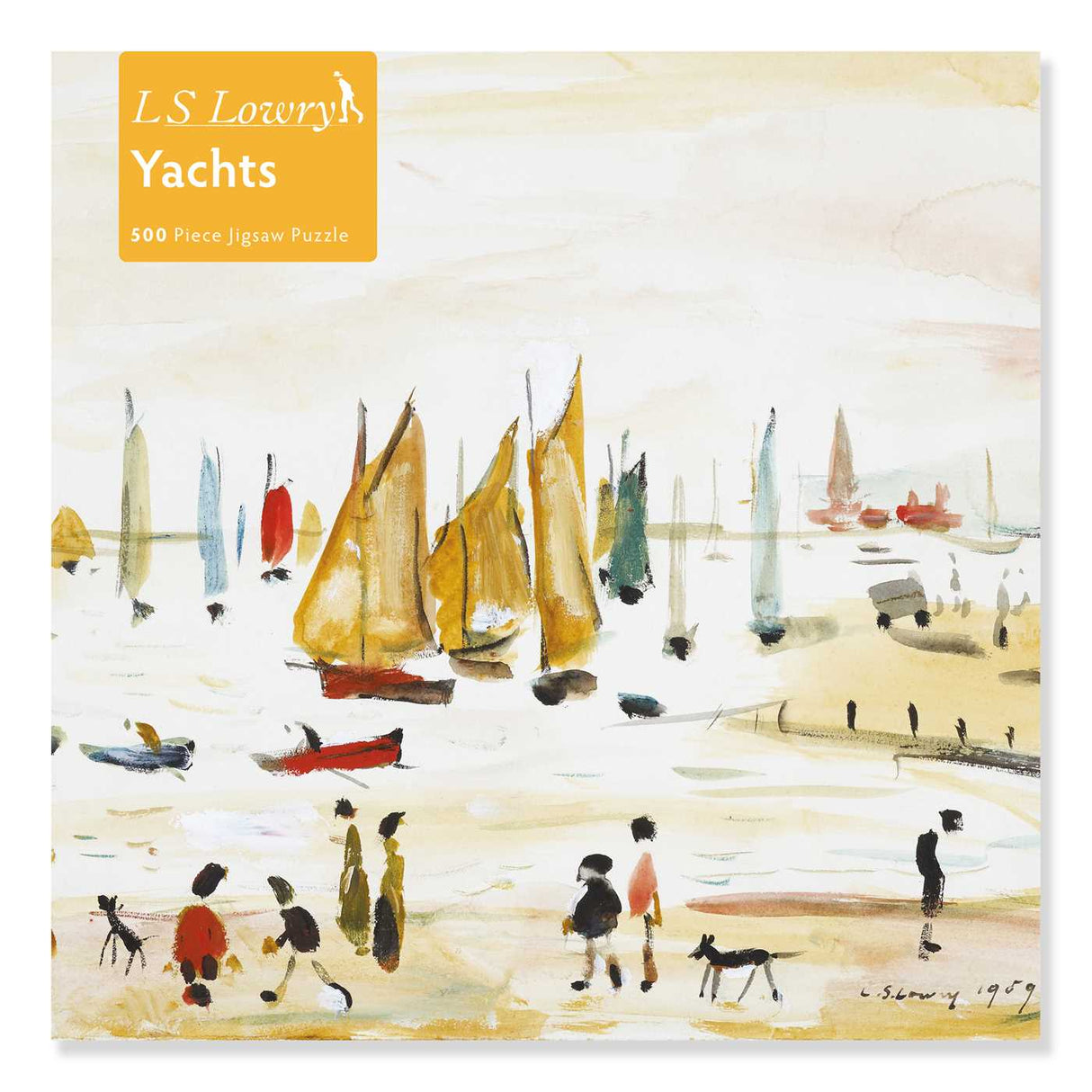 L.S. Lowry: Yachts 500 Piece Jigsaw Puzzle
