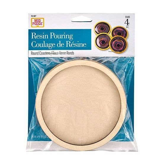 Mod Podge ® Resin Pouring Surface - Coasters, 4-Piece