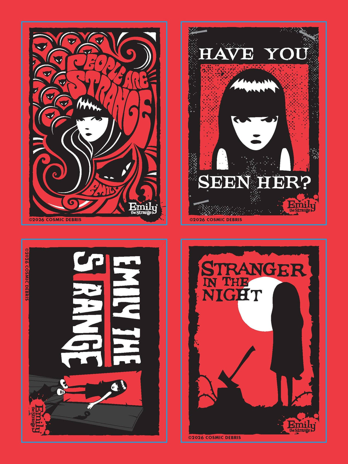 Emily the Strange Sticker Book