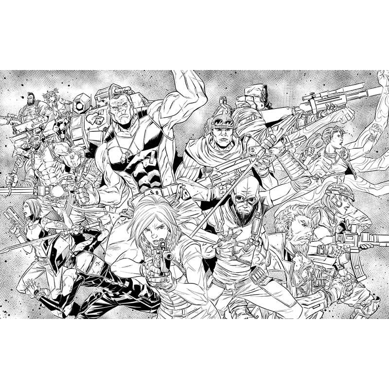 Borderlands: The Official Coloring Book (NEW!)