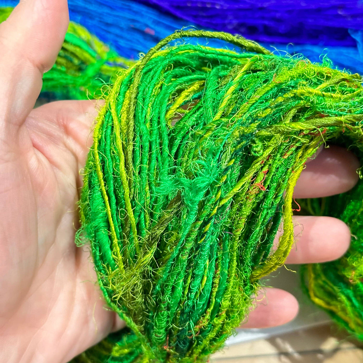Recycled Silk Yarn "Lux Adventure" 🧶