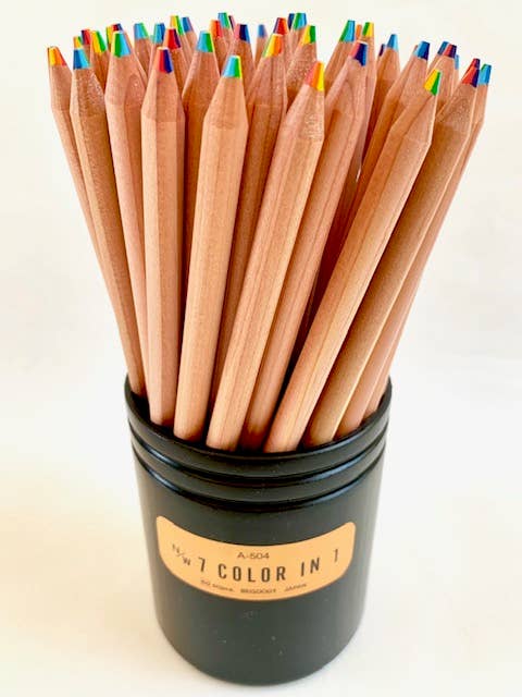 6 in 1 Colors Wood Rainbow Pencils