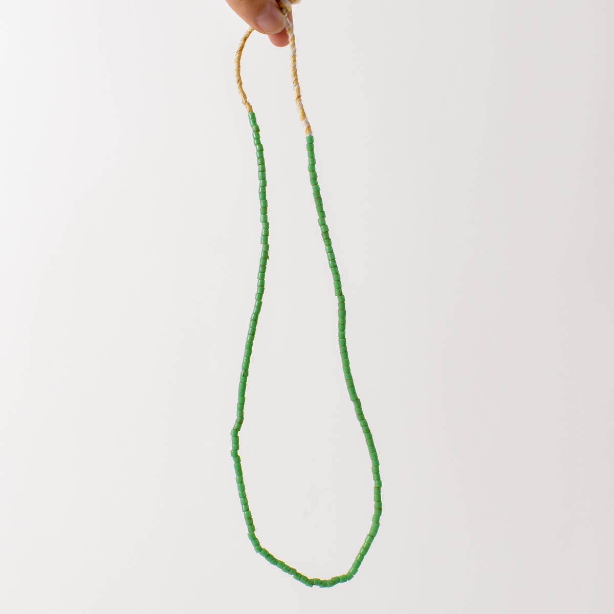 Green Tile Beads